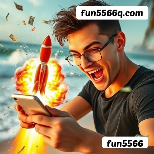 Aplicativo móvel fun5566 para iOS e Android